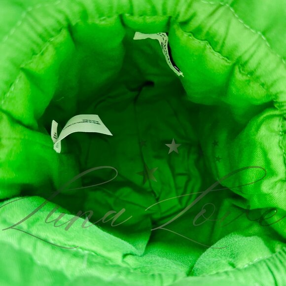 KATE SPADE New York x Target Beaded Classic Rose Drawstring Bucket In Green NWT - Picture 9 of 12